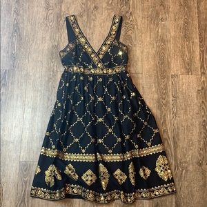 Michael Michael Kors Empire Waist Sequin Sundress